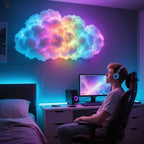 RGB Thunder Cloud Night Lamp - Perfect USB Bedroom Decor for Esports Fans in the UK