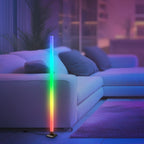 Ultimate RGB LED Floor Lamp - Create an Epic Gaming Ambience with Music Sync and Remote Control