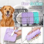 Double the Delight: 2-Pack Licky Mats for Dogs and Cats - Fun Suction Cup Treats for Stress-Free Grooming!