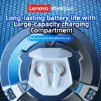 Experience Superior Sound with Lenovo GM2 Pro Bluetooth 5.3 Earphones - Dual Modes for Music and Gaming, Active Noise Cancelling, and Long Battery Life!