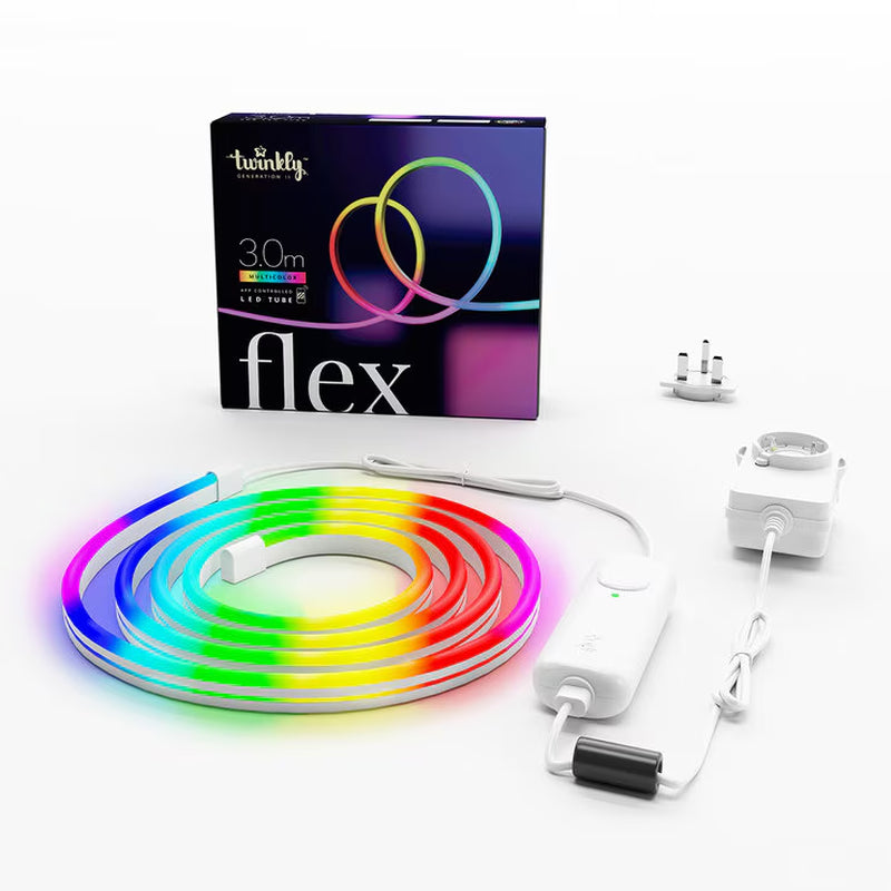 Transform Your Space with the 9.8 Ft Smart Multicolor LED Flex Tube - Endless Ambiance at Your Fingertips