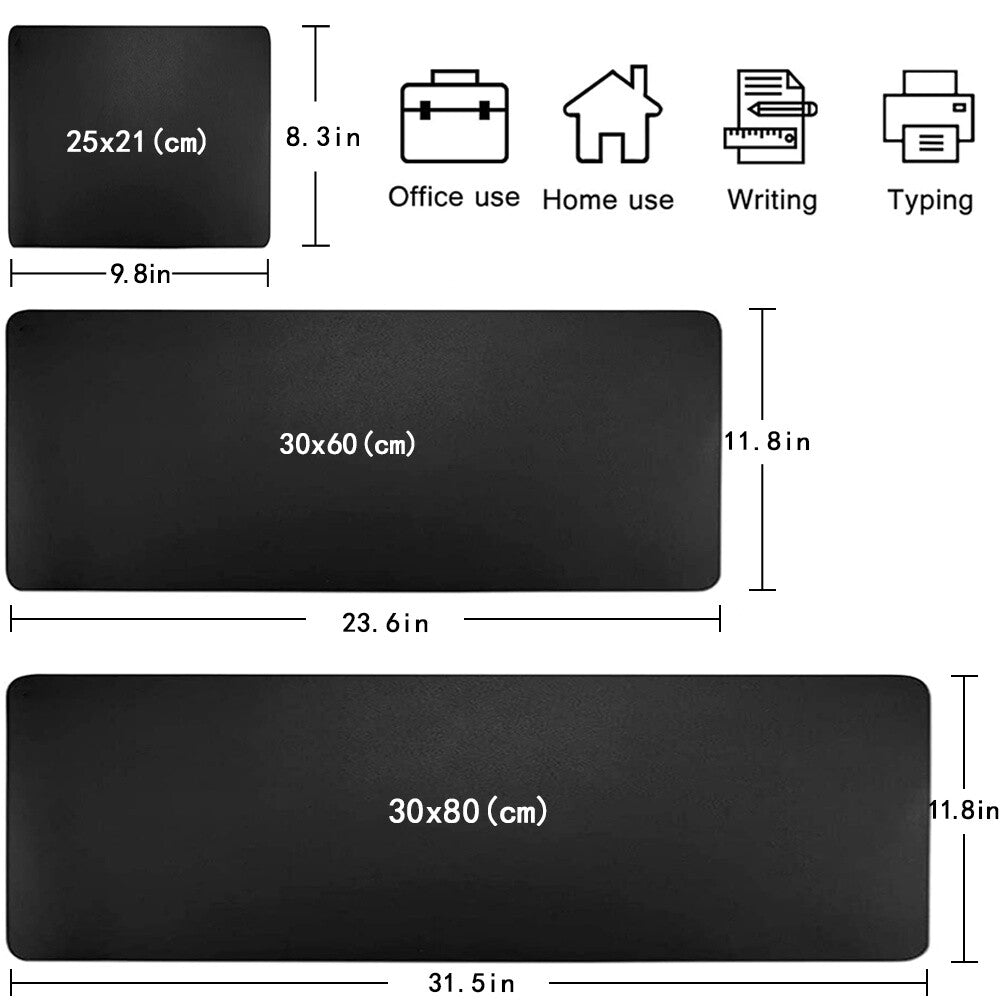 Elevate Your Workspace with the Premium PU Leather Large Computer Desk Mat - Perfect for Home and Office!