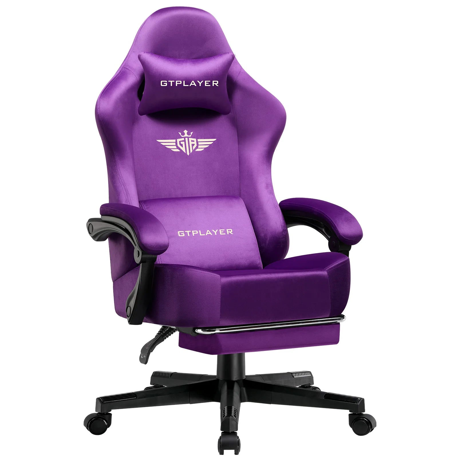 Ultimate Comfort Gaming Chair for Big and Tall Gamers - Ergonomic Design with Adjustable Footrest, Lumbar Support, and Sofa-like Seating for Home Office