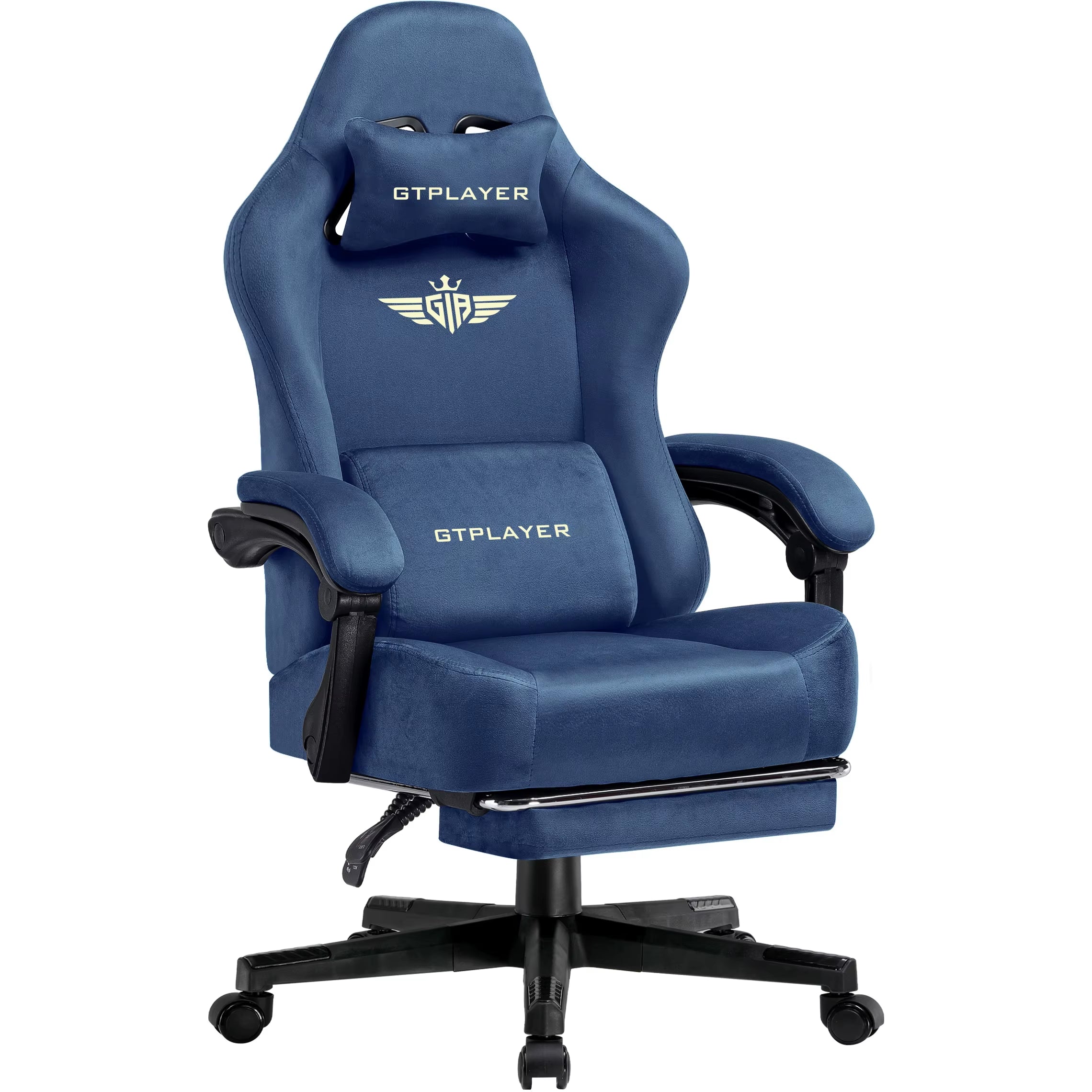 Ultimate Comfort Gaming Chair for Big and Tall Gamers - Ergonomic Design with Adjustable Footrest, Lumbar Support, and Sofa-like Seating for Home Office