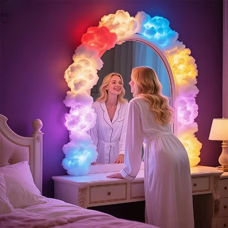 RGB Thunder Cloud Night Lamp - Perfect USB Bedroom Decor for Esports Fans in the UK