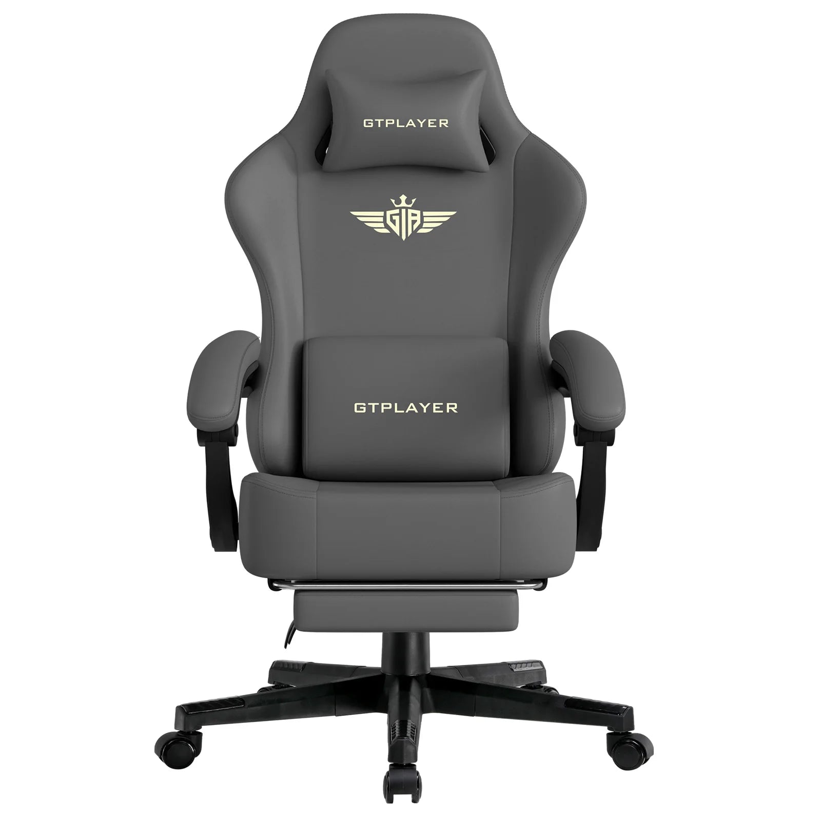 Ultimate Comfort Gaming Chair for Big and Tall Gamers - Ergonomic Design with Adjustable Footrest, Lumbar Support, and Sofa-like Seating for Home Office