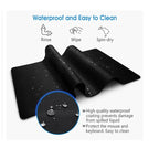 Elevate Your Gaming Experience with the Samurai Warrior Black Mouse Pad - Perfect for Gamers and Office Use!