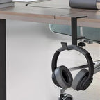 Elevate Your Gaming Setup with the Universal Aluminum Alloy Headphone Hook Hanger - Non-Slip & Adjustable for Ultimate Convenience