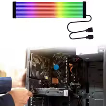 Stunning Flexible RGB LED Strip - Ultimate ARGB DIY Kit for Seamless Motherboard Synchronization!