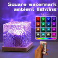 Illuminate Your World with the Ocean Wave Aurora Projector Light - 16 Captivating Colors & Convenient USB Remote Control!