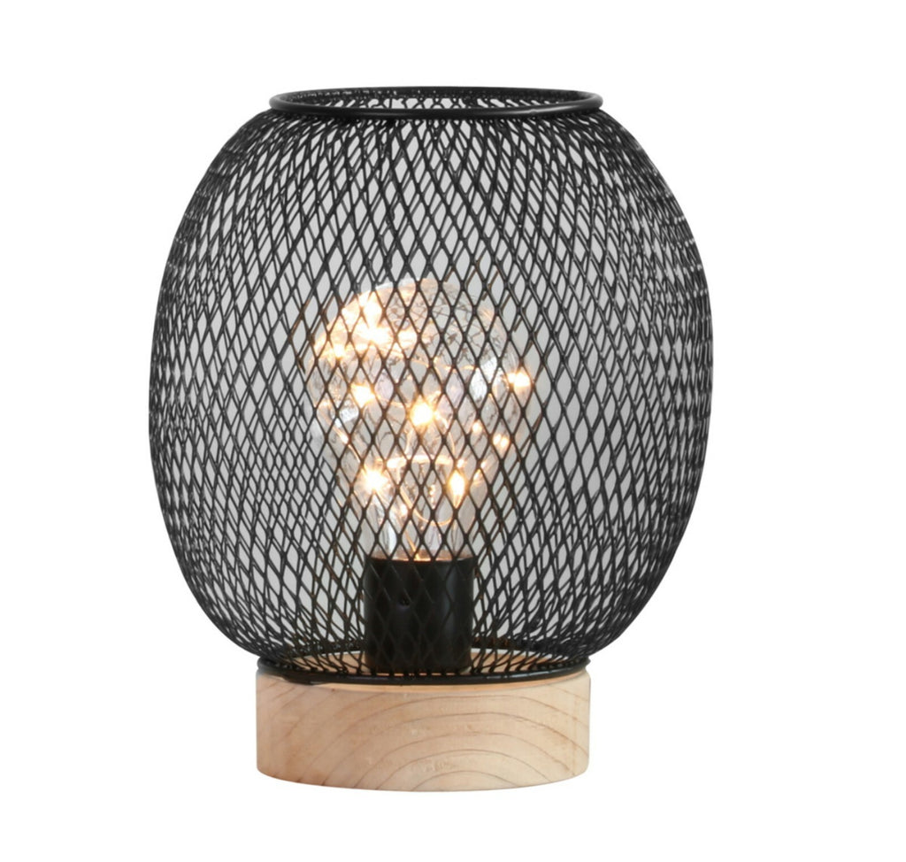 Chic Industrial Retro Battery-Operated LED Desk Lamp - Perfect for Stylish Home Decor