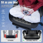 Ultimate Comfort: Ergonomic Fabric Gaming Chair with Adjustable Footrest and Lumbar Support for Home Office