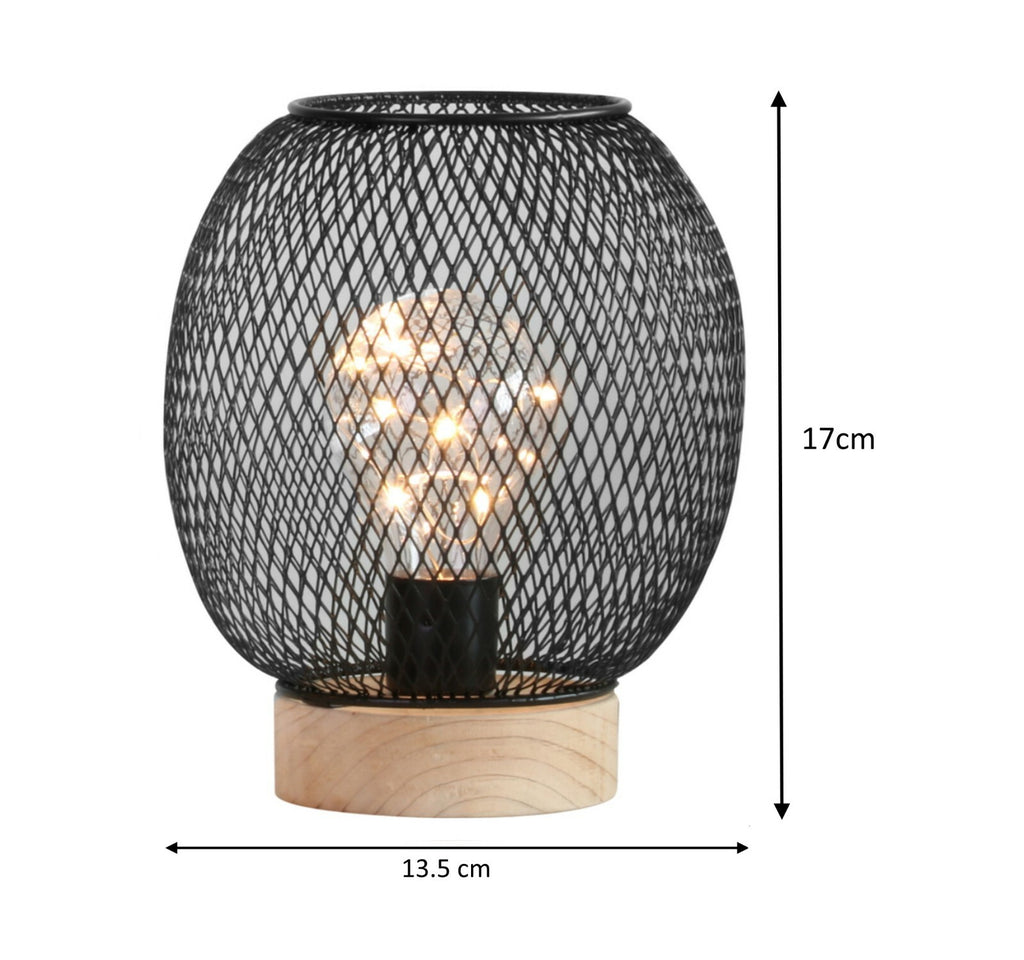 Chic Industrial Retro Battery-Operated LED Desk Lamp - Perfect for Stylish Home Decor