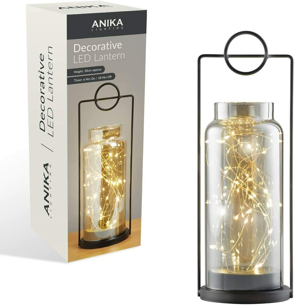 Stylish Portable Decorative Lantern Desk Lamp for Home & Office