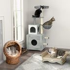 Deluxe Eco-Friendly Almond Cat Scratching Board with Catnip - The Perfect Play and Rest Spot for Your Feline Friend