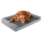 Luxurious Orthopedic Foam Dog Bed - Large Size for Ultimate Comfort and Support