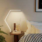Versatile LED Desk Lamp with Dual Colour Modes - Dimmable Clamp Table Lamp for Study & Work - Sleek Black Design