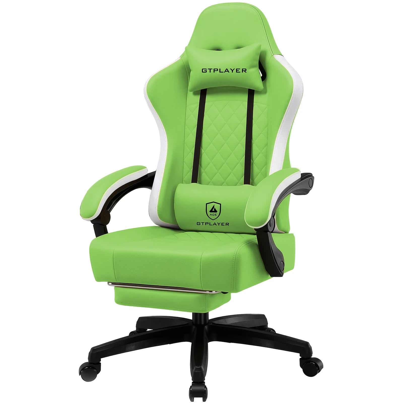 Revolutionary Ergonomic Gaming Chair with Footrest and Pocket Spring Cushion - Ultimate Comfort for Home Office and Gaming Enthusiasts