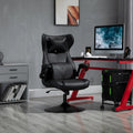 Experience Ultimate Comfort with the Vinsetto Ergonomic Gaming Chair Featuring Swivel Base and Adjustable Lumbar Support