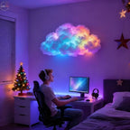 RGB Thunder Cloud Night Lamp - Perfect USB Bedroom Decor for Esports Fans in the UK