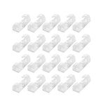Keep Your Wires Neat and Organized with Self-Adhesive Cable Clips - Perfect for Desk Management!