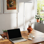 Versatile LED Desk Lamp with Dual Colour Modes - Dimmable Clamp Table Lamp for Study & Work - Sleek Black Design