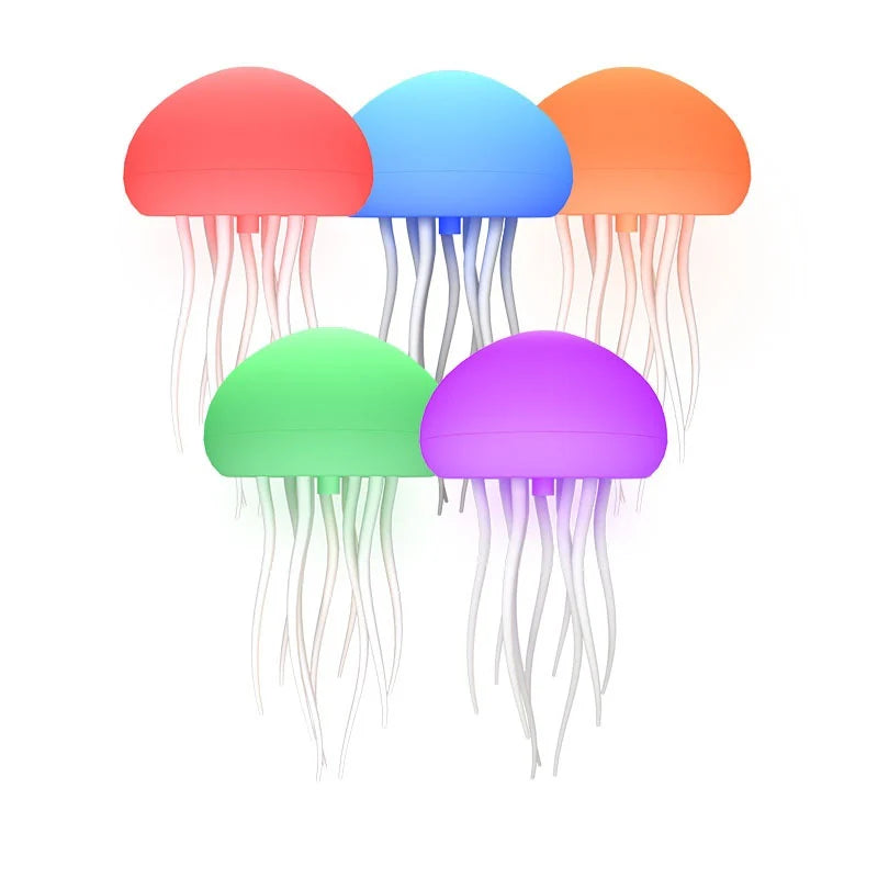 Transform Your Space with the Enchanting Jellyfish Mood Lamp - A Portable LED Night Light for Relaxation and Decor