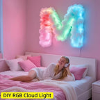 RGB Thunder Cloud Night Lamp - Perfect USB Bedroom Decor for Esports Fans in the UK