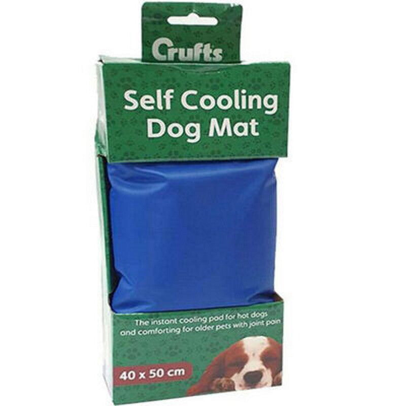 CRUFTS Summer Pet Cooling Gel Mat - Keep Your Dogs & Cats Comfortable with Stylish Vests & Collars