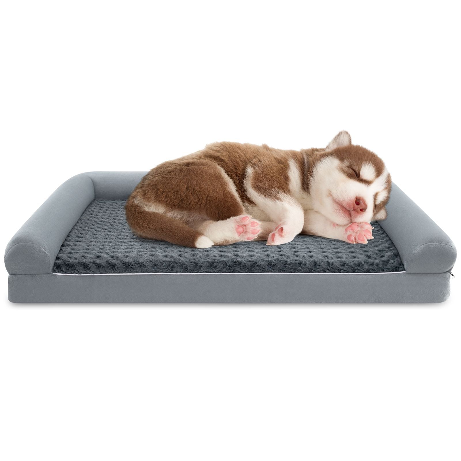 Luxurious Orthopedic Foam Dog Bed - Large Size for Ultimate Comfort and Support