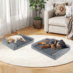 Luxurious Orthopedic Foam Dog Bed - Large Size for Ultimate Comfort and Support