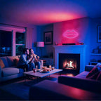 Illuminate Your Space with the Vibrant Pink LED Lips Neon Light - Perfect Decorative Wall Art for Bedrooms, Parties, and More!