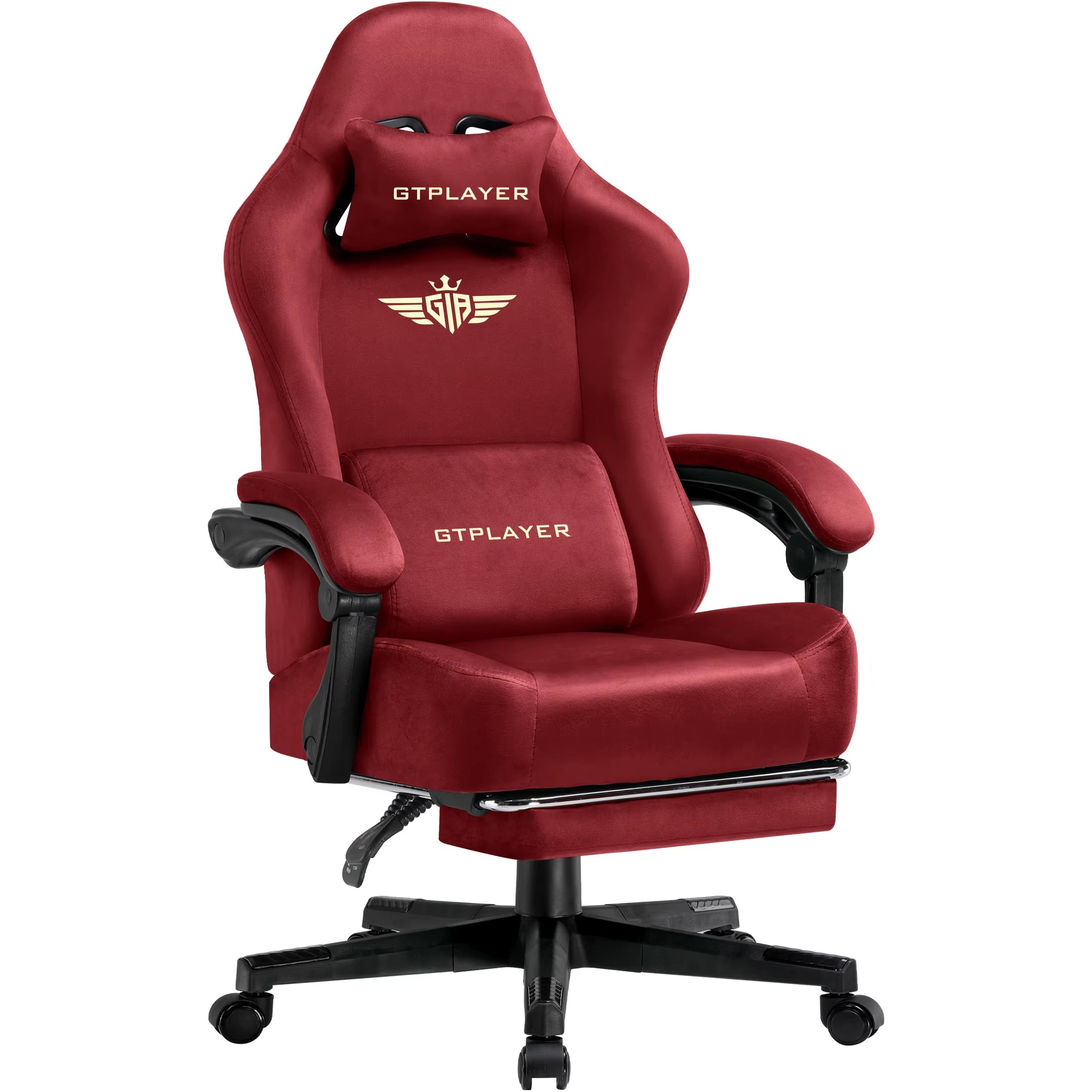 Ultimate Comfort Gaming Chair for Big and Tall Gamers - Ergonomic Design with Adjustable Footrest, Lumbar Support, and Sofa-like Seating for Home Office