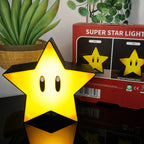 Brighten Your Child's Room with the Super Mario Bros Star LED Night Light - USB Rechargeable and Musical Fun for Kids - Ideal Gift in the UK