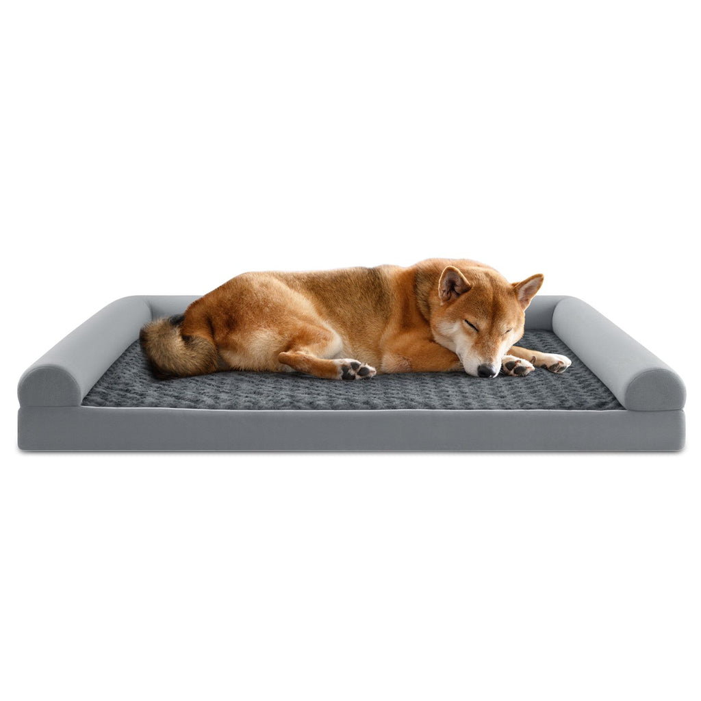 Luxurious Orthopedic Foam Dog Bed - Large Size for Ultimate Comfort and Support