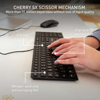 Sleek and Stylish KC 6000 SLIM Wired Keyboard - Elevate Your Workspace with Precision and Comfort