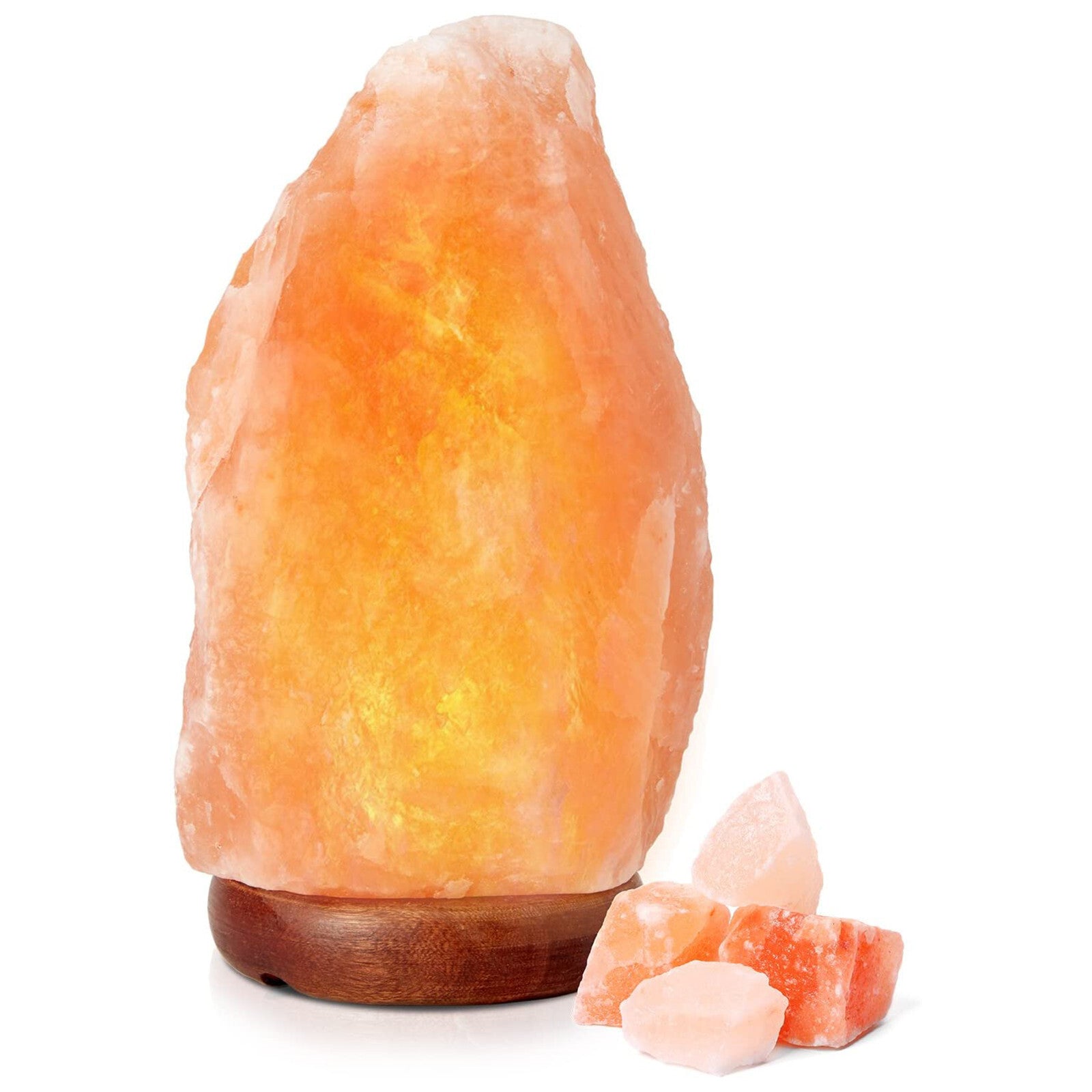 Illuminate Your Space with the Premium Himalayan Salt Lamp | 100% Authentic Crystal Rock Salt for Natural Healing