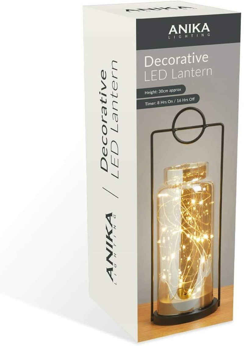 Stylish Portable Decorative Lantern Desk Lamp for Home & Office