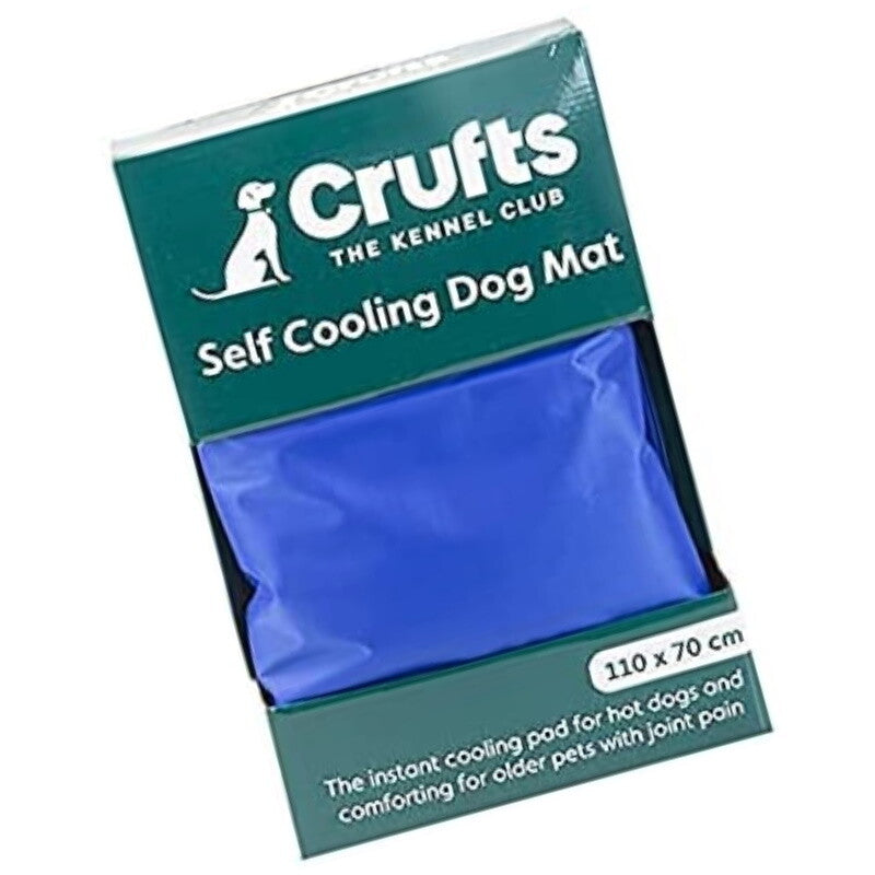 CRUFTS Summer Pet Cooling Gel Mat - Keep Your Dogs & Cats Comfortable with Stylish Vests & Collars