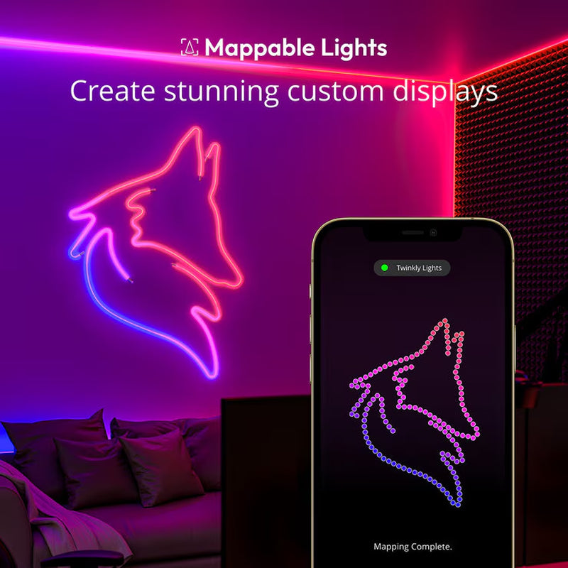Transform Your Space with the 9.8 Ft Smart Multicolor LED Flex Tube - Endless Ambiance at Your Fingertips