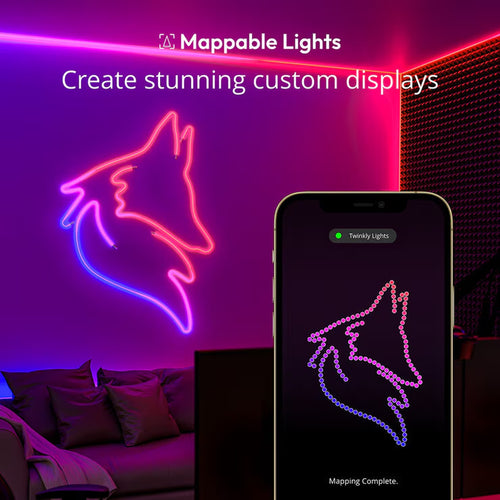 Transform Your Space with the 9.8 Ft Smart Multicolor LED Flex Tube - Endless Ambiance at Your Fingertips